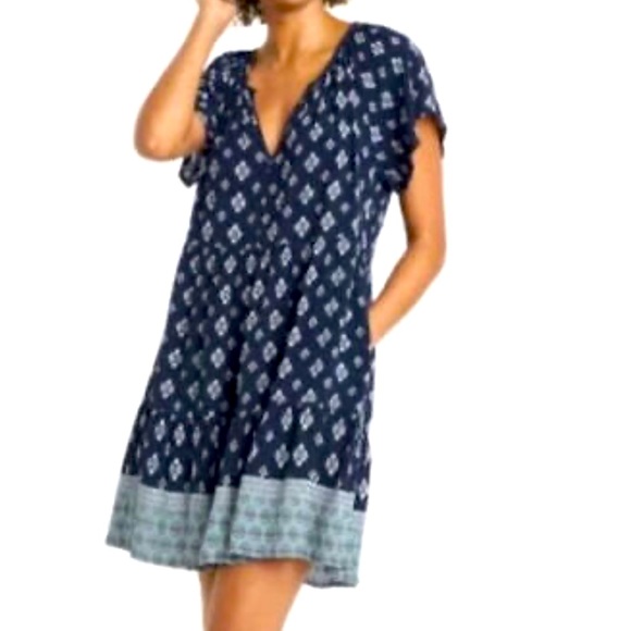 Knox Rose Dresses & Skirts - 🌹Knox Rose🌹 ikat print dress w/pockets!